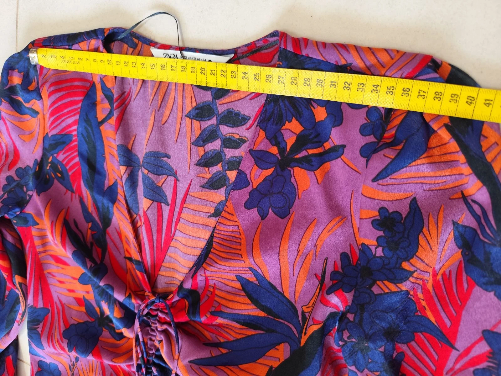 Korte Jurk met Bloemenpatroon - Zara (XS) – photo 8